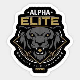 Alpha Elite Sticker